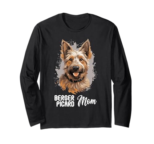 Berger Picard Mama Hund Berger Picard Langarmshirt Berger Picard Mama Hund Berger Picard Langarmshirt von Berger Picard Mom Dad Shop
