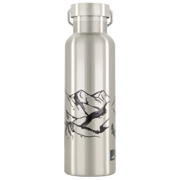 Bergfreunde - Insulated Stainless Steel Bottle 500ml - Isolierflasche Gr 500 ml grau von Bergfreunde