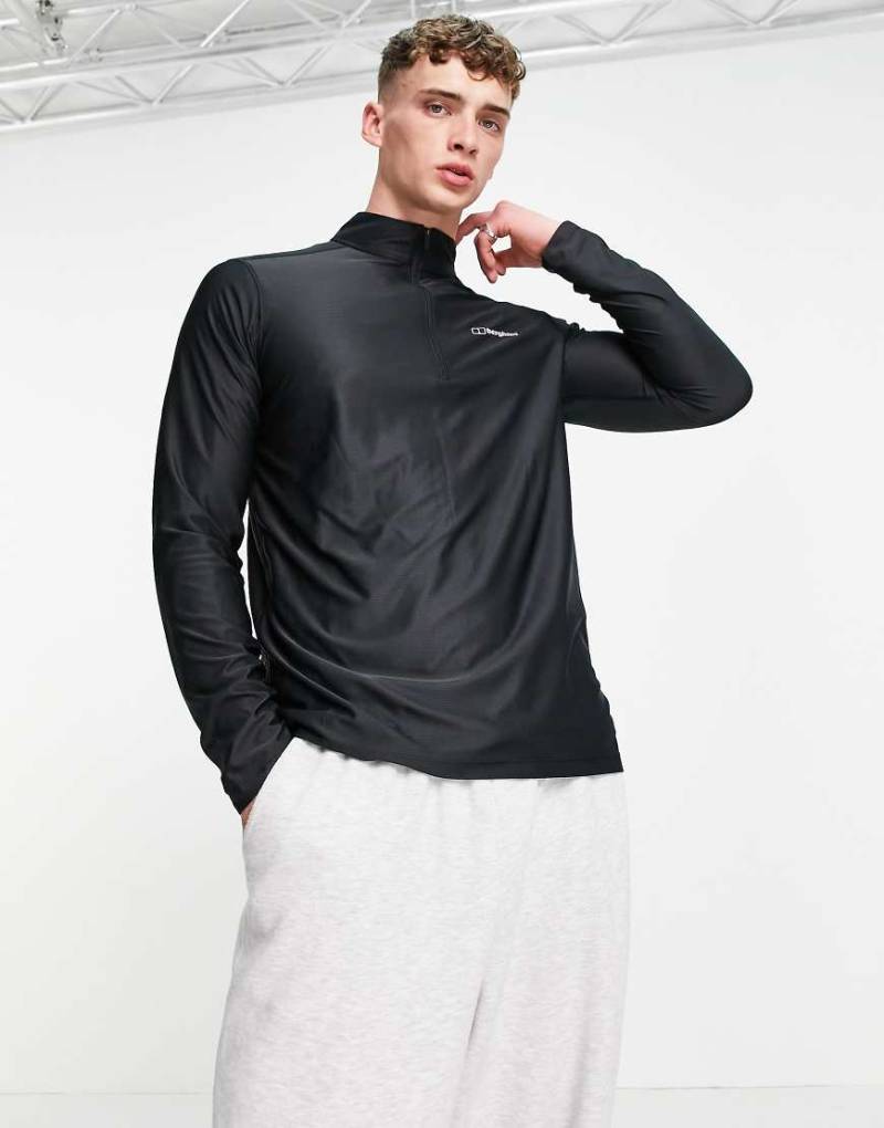 Berghaus - 24/7 Tech - Fleece-Oberteil in Schwarz Berghaus - 24/7 Tech - Fleece-Oberteil in Schwarz von Berghaus