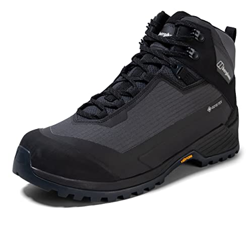 Berghaus Herren Deception Trail Active Gore-Tex Wasserdichte Wanderschuhe, Schwarz, 43 EU von Berghaus