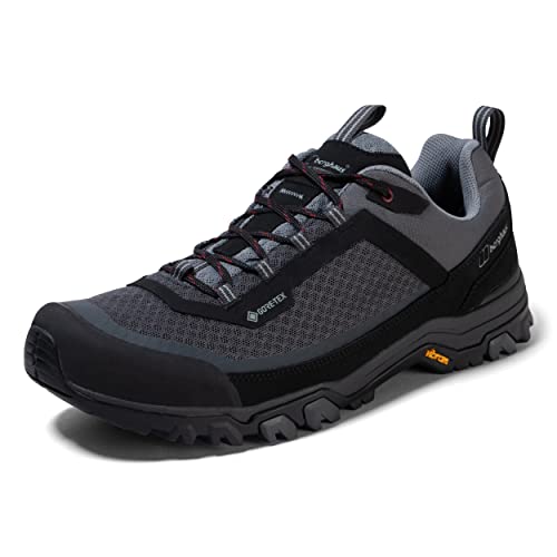 Berghaus Herren Ground Attck Active Gore-Tex Wanderschuhe, Schwarz/Grau, 40.5 EU von Berghaus