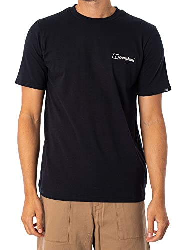 Berghaus Herren Buttermere Kurzärmeliges T-shirt, Schwarz, XS von Berghaus