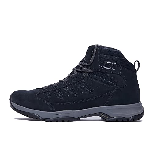 Berghaus Herren Expeditor Trek 2.0 Wasserdichte Wanderstiefel, Hoch atmungsaktiv, Tough Grip, Marineblau, 47 EU von Berghaus