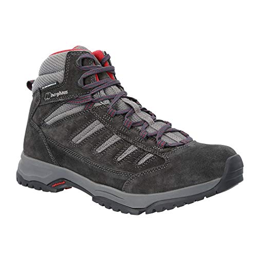 Berghaus Herren Expeditor Trek 2.0 Wasserdichte Wanderstiefel, Hoch atmungsaktiv, Tough Grip, Schwarz, 45.5 EU von Berghaus