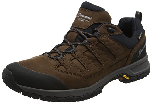 Berghaus Herren Fellmaster Active Gore-Tex Wasserdichte Wanderschuhe, Langlebig, Braun, 40.5 EU von Berghaus