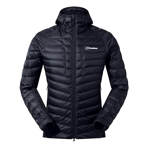 Berghaus Tephra 2.0 Hooded Insulated Jacke für Herren, schwarz / schwarz, XL von Berghaus