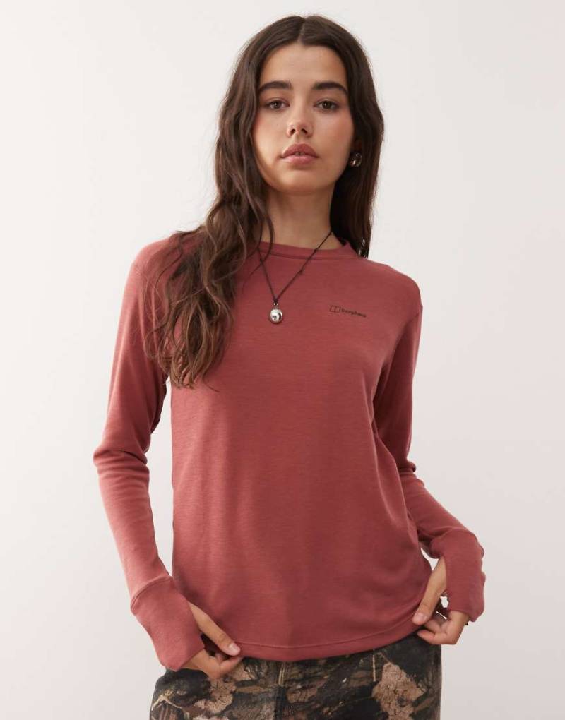 Berghaus - Ivyhill - Oberteil in Rot mit Rundhalsausschnitt Berghaus - Ivyhill - Oberteil in Rot mit Rundhalsausschnitt von Berghaus