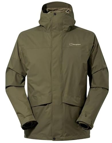 Berghaus Mens Integer Gemini 4in1 Jacket, L, olive night HU8 von Berghaus