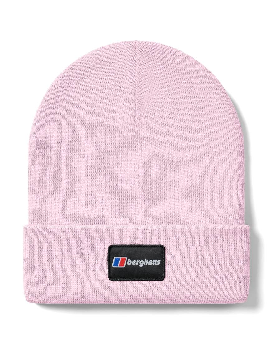 Berghaus - Recognition - Strickmütze in Rosa mit Logo von Berghaus