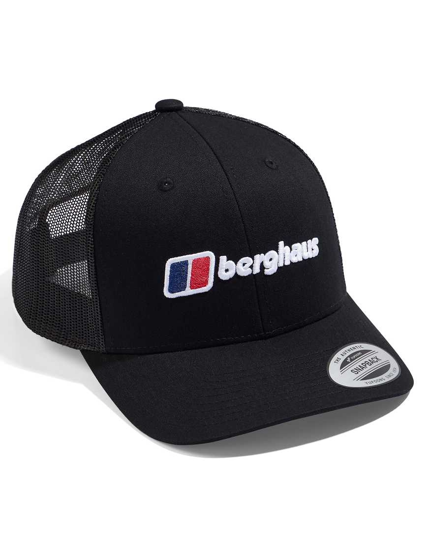 Berghaus - Recognition - Trucker-Kappe in Schwarz von Berghaus