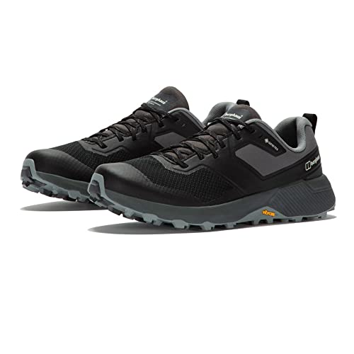 Berghaus Herren Trailway Active Gore-Tex Wanderschuhe, Schwarz/Grau, 43 EU von Berghaus