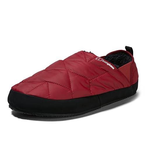 Berghaus Unisex's Warm Fleece Lined Bothy Slipper 2.0, rot, 5/6 UK von Berghaus