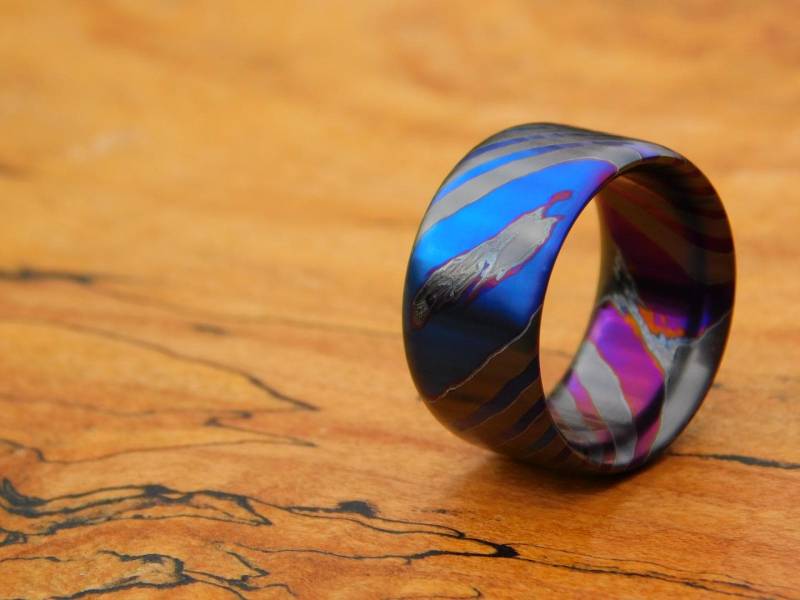 Dunkel Zircuti Ring von Bergksmetalworks
