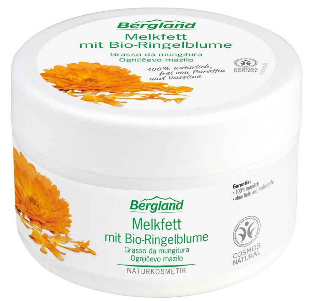 Bergland-Pharma GmbH & Co. KG Hautcreme Melkfett mit Bio-Ringelblume, 200 ml von Bergland-Pharma GmbH & Co. KG