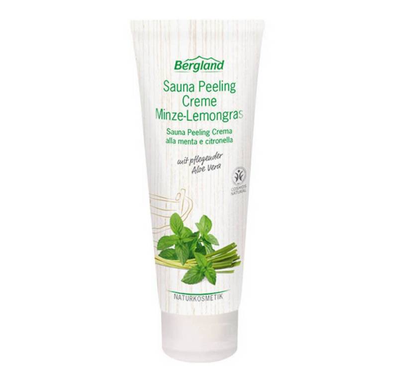 Bergland-Pharma GmbH & Co. KG Körperpeeling Sauna Peeling Creme - Minze-Lemongras 100ml von Bergland-Pharma GmbH & Co. KG