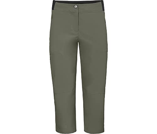 Bergson Aalborg Vario 7/8 (Slim) | Damen 7/8 Wanderhose, recycelt, elastisch, sportlich, Dusty Olive [274], 48 - Damen von Bergson