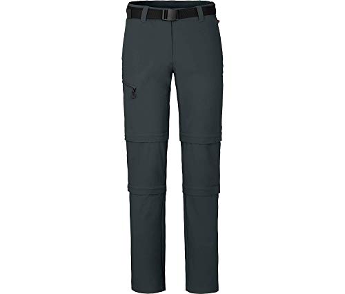 Bergson Damen Doppel Zipp-Off Hose NARRABEEN, Ebony [949], 18 - Damen von Bergson