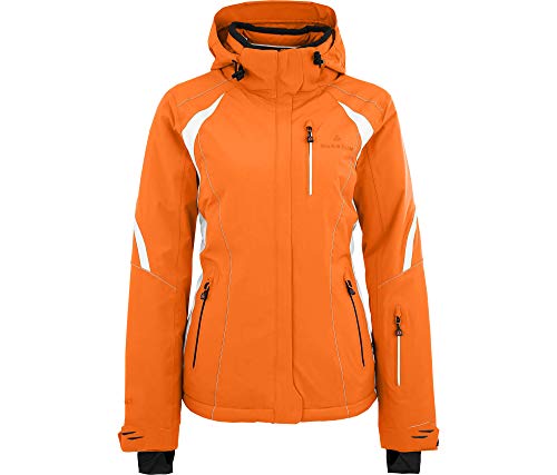 Bergson Damen Skijacke SNOWTASTIC, persimmon orange [513], 38 - Damen von Bergson