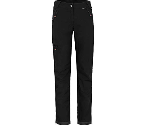 Bergson Damen Sommer Softshellhose TESSE (Regular fit), Black [900], 17 - Damen von Bergson