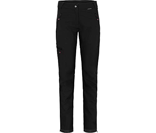 Bergson Damen Sommer Softshellhose TESSE (Slim fit), Black [900], 18 - Damen von Bergson