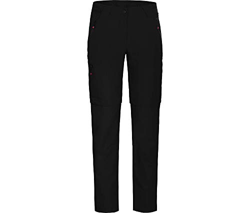 Bergson Damen Zipp-Off Hose VIDAA Comfort, Black [900], 18 - Damen von Bergson