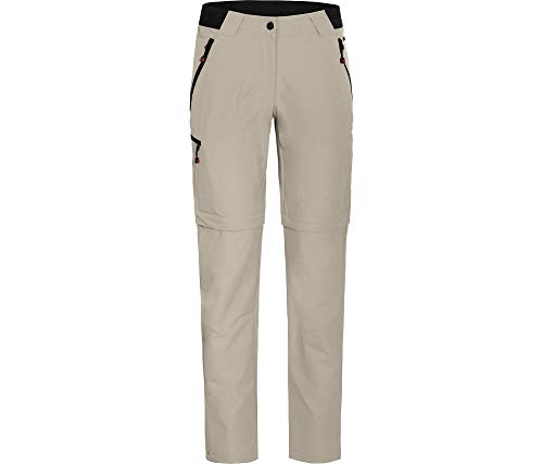 Bergson Damen Zipp-Off Hose VIDAA Comfort, Feather Gray [743], 38 - Damen von Bergson