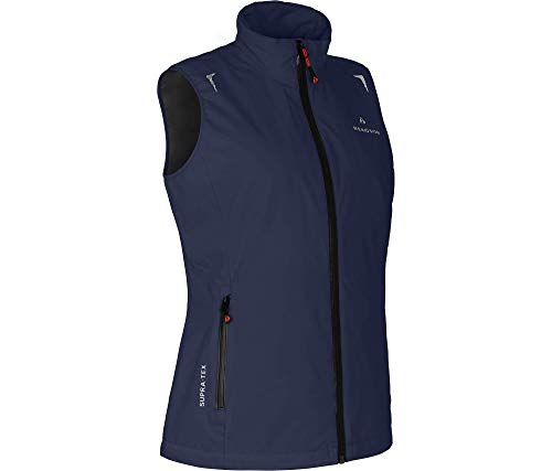 Bergson HELLI THERMO Weste | Damen Regenweste, leicht wattiert, 12000 mm Wassersäule, peacoat blue [368], 44 - Damen von Bergson