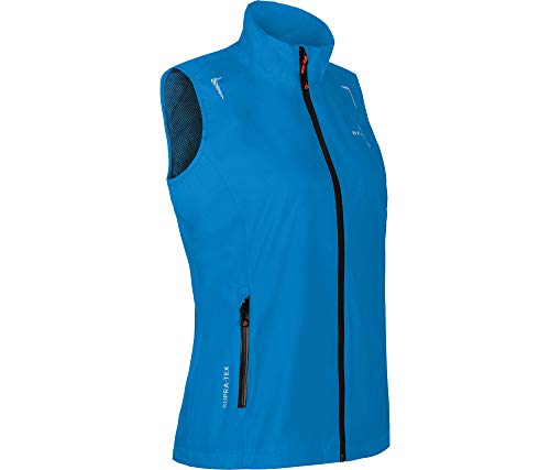 Bergson HELLI Vest | Damen Regenweste, Netzfutter, 12000 mm Wassersäule, blue aster [337], 44 - Damen von Bergson