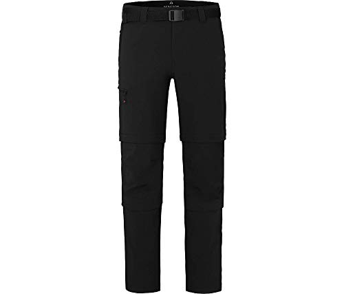 Bergson Herren Doppel Zipp-Off Hose OSSA, Black [900], 46 - Herren von Bergson