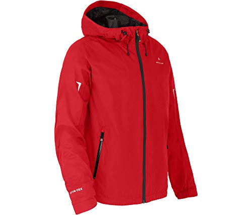 Bergson Herren Regenjacke EGGEN, salsa [108], 56 - Herren von Bergson