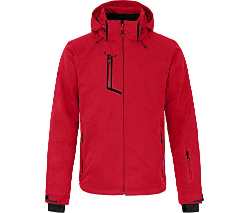 Bergson Herren Skijacke NANO, chinese red [104], 54 - Herren von Bergson