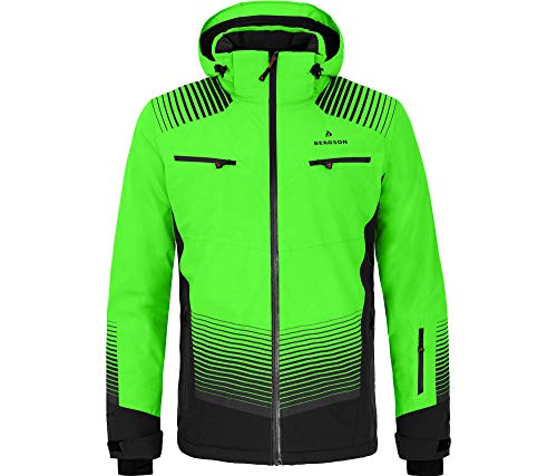 Bergson Herren Skijacke TAAVI, green gecko [272], 102 - Herren von Bergson