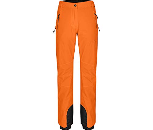 Bergson Ice Light Slim | Damen Skihose, unwattiert, 20000 mm Wassersäule, Persimmon orange [513], 38 - Damen von Bergson