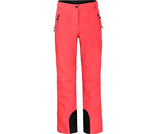 Bergson Ice Light | unwattierte Damen Skihose mit 20.000er Wassersäule, Fiery Coral [186], 34 - Damen von Bergson