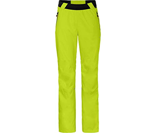 Bergson KERAVA Comfort | Damen (Über-) Regenhose, Netzfutter, 12000 mm Wassersäule, Lime Punch [268], 40 - Damen von Bergson