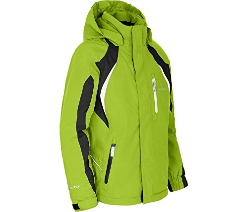 Bergson Kinder Skijacke JENS, lime green [242], 176 - Kinder von Bergson