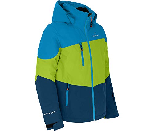 Bergson Kinder Skijacke VOLKER neo, lime green [242], 176 - Kinder von Bergson