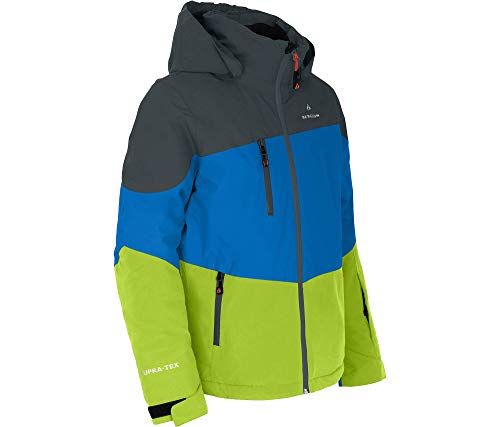 Bergson Kinder Skijacke VOLKER neo, strong blue [388], 164 - Kinder von Bergson