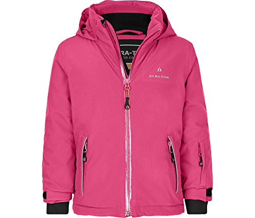 Bergson Kleinkinder Skijacke FRODO, fandango pink [185], 92 - Kinder von Bergson