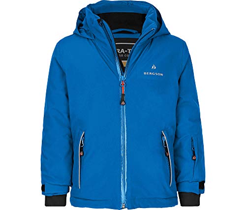 Bergson Kleinkinder Skijacke FRODO, strong blue [388], 104 - Kinder von Bergson