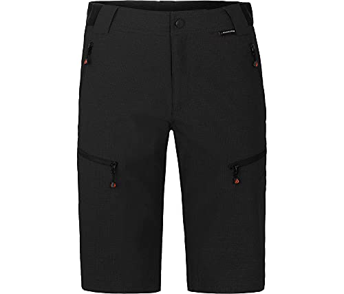 Bergson LEBIKO Bermuda | Herren Wandershorts, robust, elastisch, Black [900], 50 - Herren von Bergson