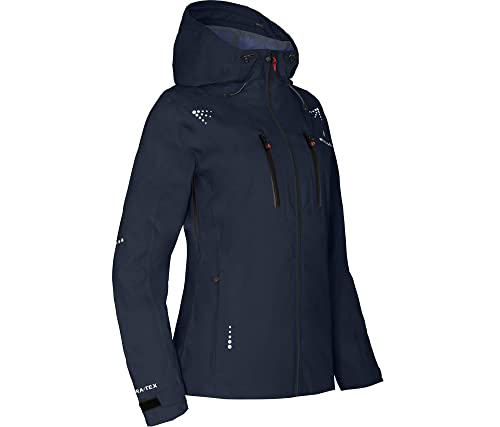 Bergson LEKNES | Damen Regenjacke, recycelt, Netzfutter, 20000 mm Wassersäule, navy blazer [329], 38 - Damen von Bergson