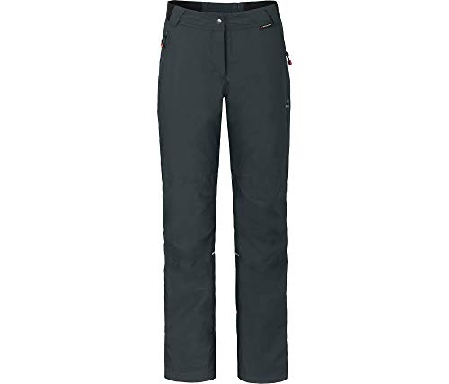 Bergson Lynde Comfort Thermo | wattierte Damen Regenhose, Ebony [949], 34 - Damen von Bergson