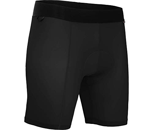 Bergson MIKELI Comfort (mit Sitzpolster) | Herren Fahrrad Unterhose, bielatisch, komfortabel, Black [900], 50 - Herren von Bergson