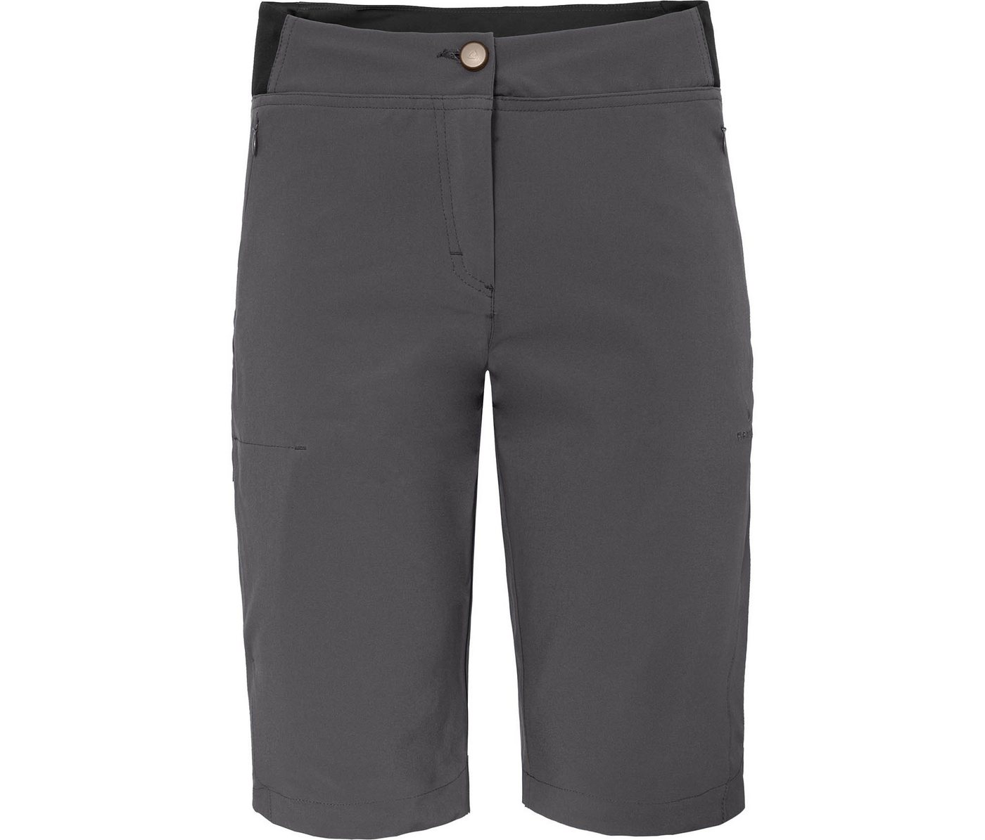 Bergson Outdoorhose AALBORG Vario Bermuda Damen Wandershorts, recycelt, elastisch, sportlich, Normalgrößen, grau von Bergson