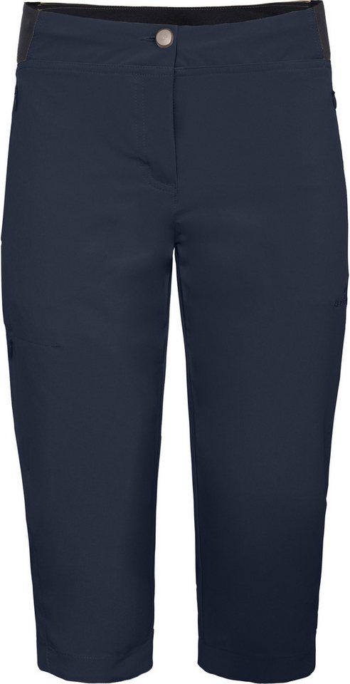 Bergson Outdoorhose AALBORG Vario Capri (slim) Damen 3/4 Wanderhose, recycelt, elastisch, sportlich, Normalgrößen von Bergson