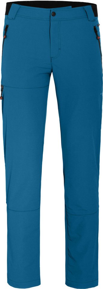 Bergson Outdoorhose ARRESÖ COMFORT (slim) Herren Wanderhose, leicht, strapazierfähig, Kurzgrößen, Saphir blau von Bergson
