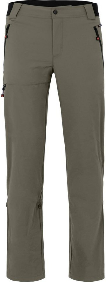 Bergson Outdoorhose ARRESÖ COMFORT Herren Wanderhose, leicht, strapazierfähig, Normalgrößen, grau/grün von Bergson
