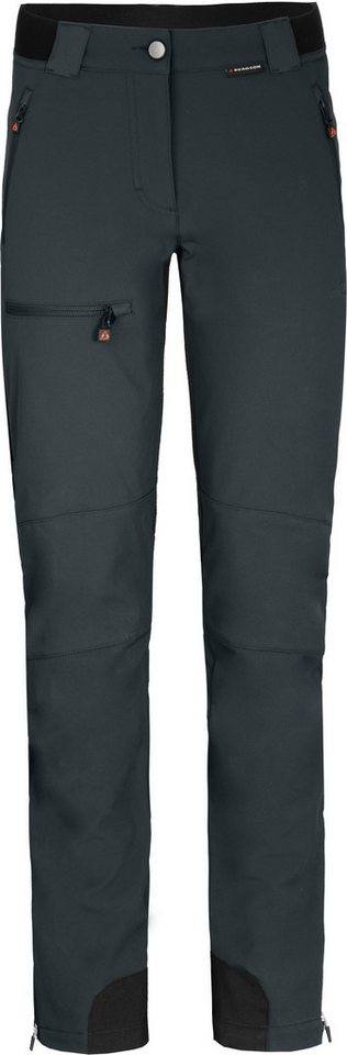 Bergson Outdoorhose BRYNE COMFORT (slim) Damen Winter Softshellhose, mit warmem Innenfleece & elastischem Gesä von Bergson