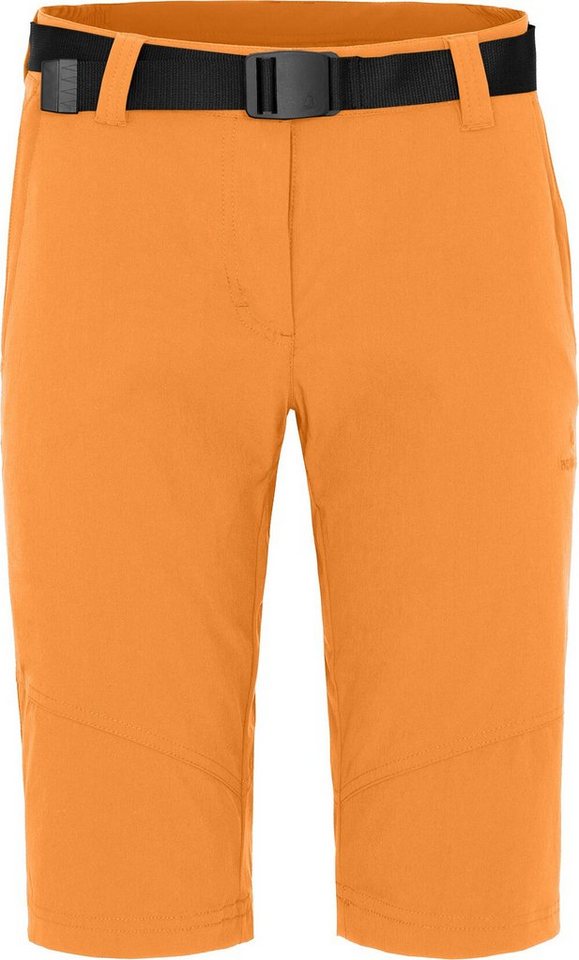 Bergson Outdoorhose HADAR Damen Wandershorts, vielseitig, pflegeleicht, Normalgrößen, apricot von Bergson